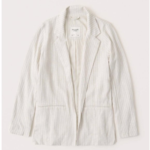 Abercrombie and Fitch Linen Blazer - Picture 4 of 4